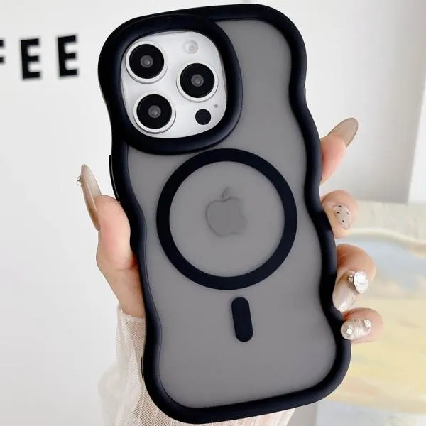 Чохол TPU+PC Undine with Magnetic Fit для Apple iPhone 13 Pro (6.1") — Чорний — фото 3