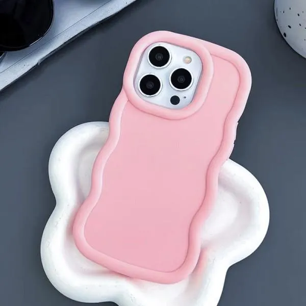 Чохол TPU Ripple для Apple iPhone 13 Pro (6.1") — Рожевий — фото 3