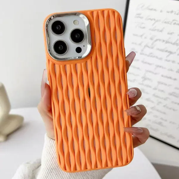 Чохол TPU Ribbio для Apple iPhone 13 Pro (6.1") — Помаранчевий — фото 2