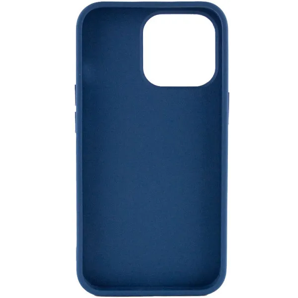 TPU чехол Bonbon Metal Style для Apple iPhone 13 Pro (6.1") — Синий — фото 3