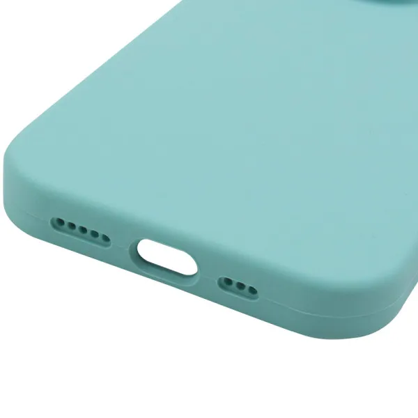 Чехол Silk Full Camera Protective (AA) NO LOGO для Apple iPhone 13 Pro (6.1") — Бирюзовый — фото 4