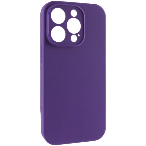 Чехол Silk Full Camera Protective (AA) NO LOGO для Apple iPhone 13 Pro (6.1") — Фиолетовый — фото 1