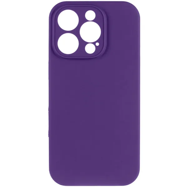 Чехол Silk Full Camera Protective (AA) NO LOGO для Apple iPhone 13 Pro (6.1") — Фиолетовый — фото 2
