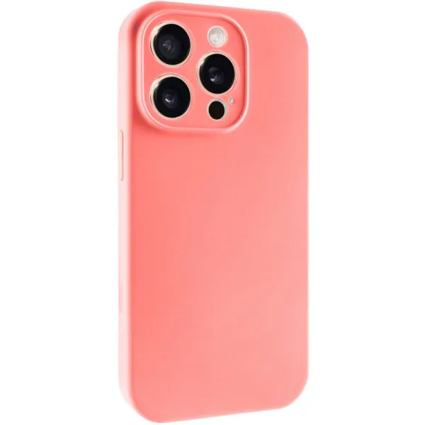 Чехол Silk Full Camera Protective (AA) NO LOGO для Apple iPhone 13 Pro (6.1") — Коралловый