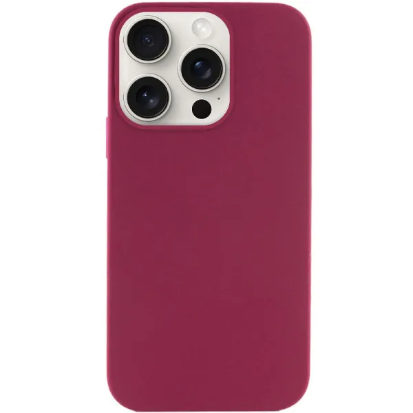 Чехол Silk Full Protective (AA) NO LOGO для Apple iPhone 13 Pro (6.1") — Бордовый — фото 1
