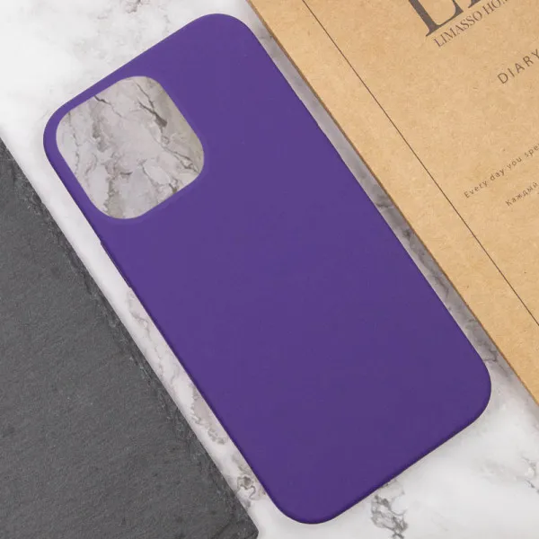 Чехол Silk Full Protective (AA) NO LOGO для Apple iPhone 13 Pro (6.1") — Фиолетовый — фото 5