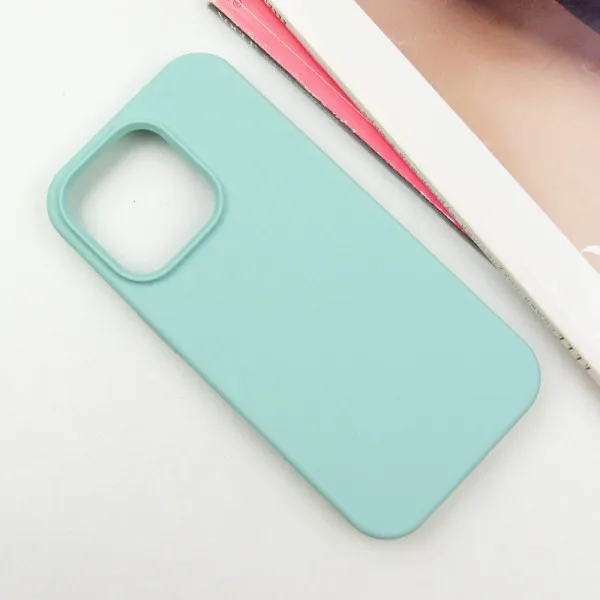 Чехол Silk Full Protective (AA) NO LOGO для Apple iPhone 13 Pro (6.1") — Бирюзовый — фото 2