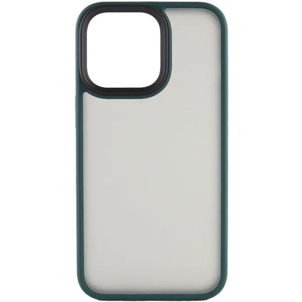 TPU+PC чохол Metal Buttons для Apple iPhone 13 Pro (6.1") — Зелений — фото 1 TPU+PC чохол Metal Buttons для Apple iPhone 13 Pro (6.1") — Зелений — фото 1