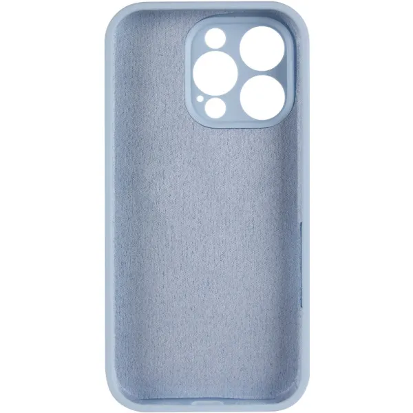 Чехол Silk Full Camera Protective (AA) NO LOGO для Apple iPhone 13 Pro (6.1") — Голубой — фото 3