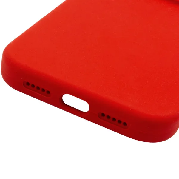 Чехол Silk Full Camera Protective (AA) NO LOGO для Apple iPhone 13 Pro (6.1") — Красный — фото 4
