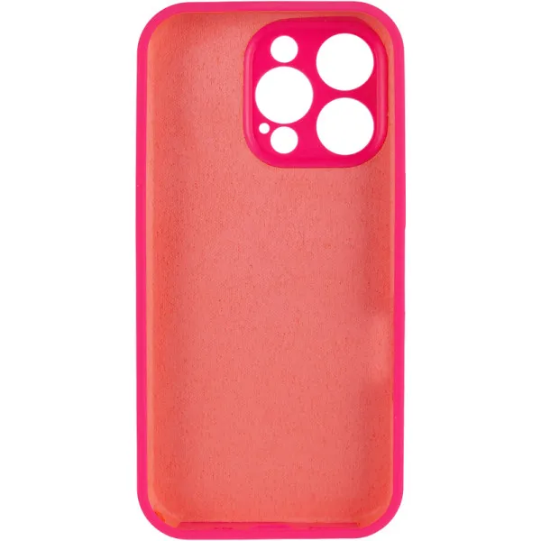 Чехол Silk Full Camera Protective (AA) NO LOGO для Apple iPhone 13 Pro (6.1") — Розовый — фото 3