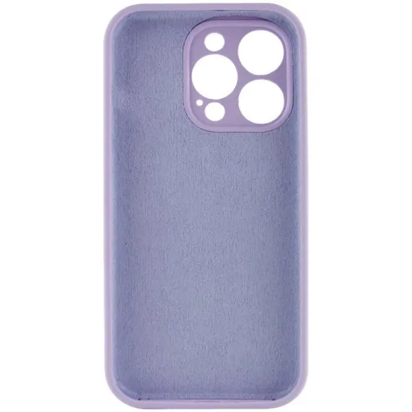 Чехол Silk Full Camera Protective (AA) NO LOGO для Apple iPhone 13 Pro (6.1") — Сиреневый — фото 4