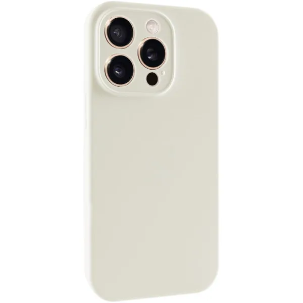Чехол Silk Full Camera Protective (AA) NO LOGO для Apple iPhone 13 Pro (6.1") — Бежевый — фото 1