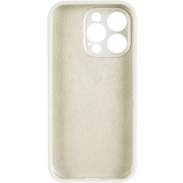 Чехол Silk Full Camera Protective (AA) NO LOGO для Apple iPhone 13 Pro (6.1") — Бежевый — фото 3