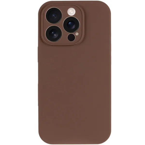 Чехол Silk Full Camera Protective (AA) NO LOGO для Apple iPhone 13 Pro (6.1") — Коричневый — фото 2