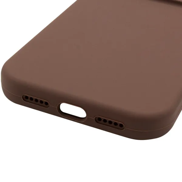 Чехол Silk Full Camera Protective (AA) NO LOGO для Apple iPhone 13 Pro (6.1") — Коричневый — фото 5