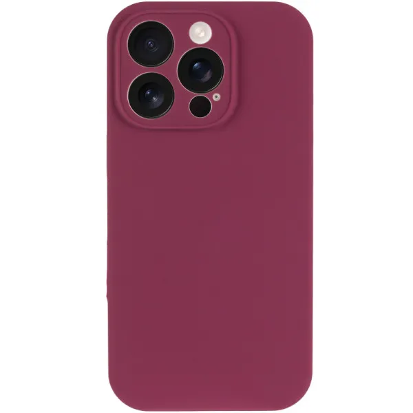 Чехол Silk Full Camera Protective (AA) NO LOGO для Apple iPhone 13 Pro (6.1") — Бордовый — фото 2