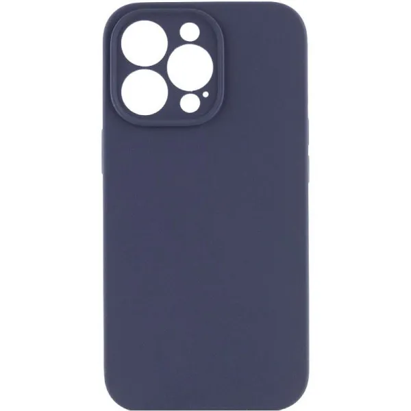 Чехол Silk Full Camera Protective (AA) NO LOGO для Apple iPhone 13 Pro (6.1") — Темно-синий — фото 1