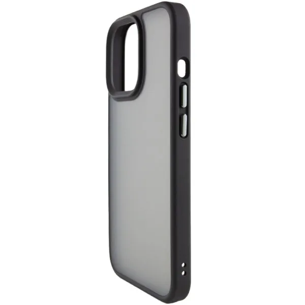 TPU+PC чехол Metal Buttons для Apple iPhone 13 Pro (6.1") — Черный — фото 3 TPU+PC чехол Metal Buttons для Apple iPhone 13 Pro (6.1") — Черный — фото 3