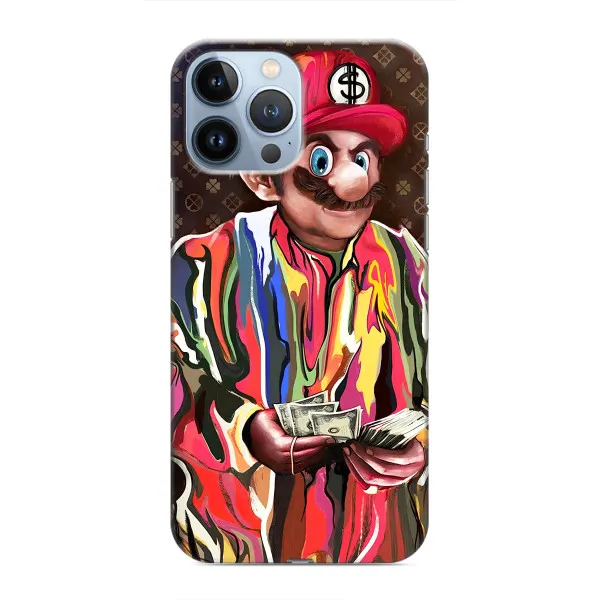 Чехол с принтом «Mario LV» для iPhone 13 Pro