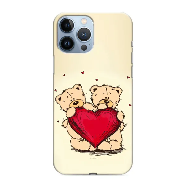Чехол с принтом «Медвежонки» для iPhone 13 Pro