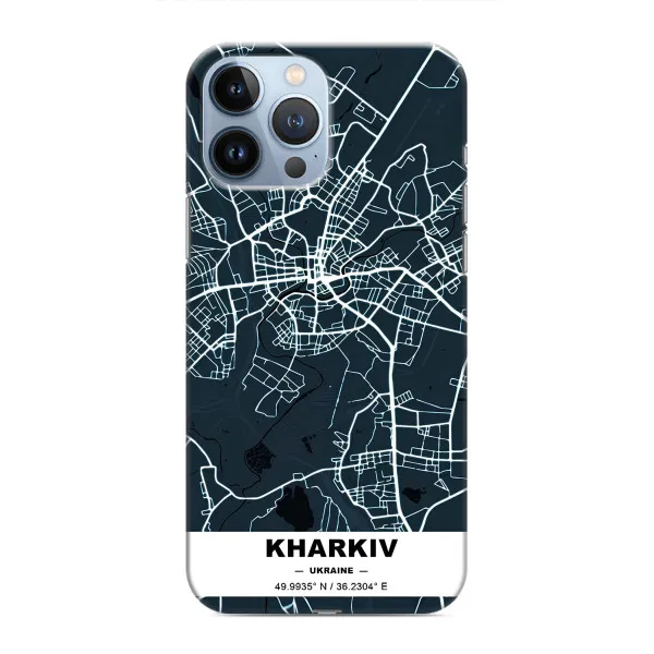 Чохол з принтом «Харків» для iPhone 13 Pro