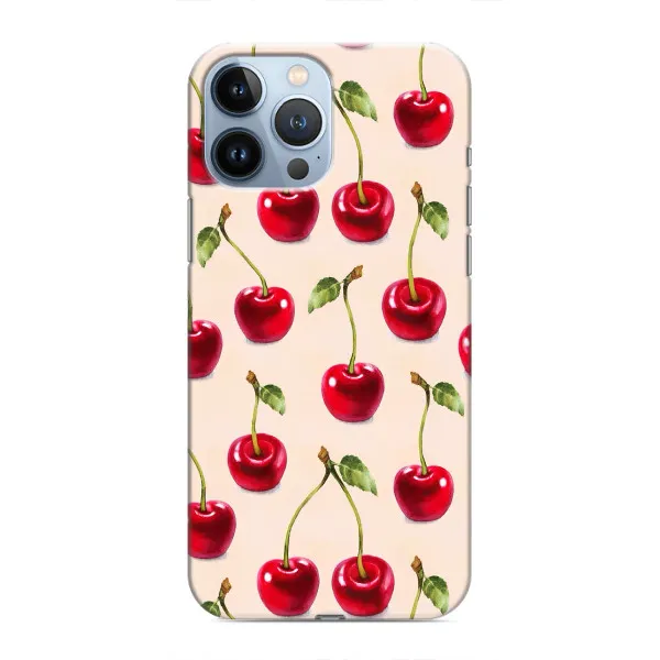 Чехол с принтом «Вишня» для iPhone 13 Pro