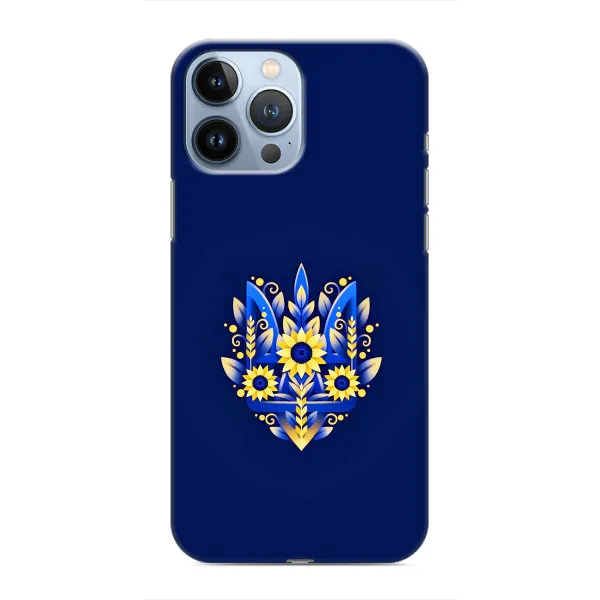 Чехол с принтом «Цветочный Герб» для iPhone 13 Pro