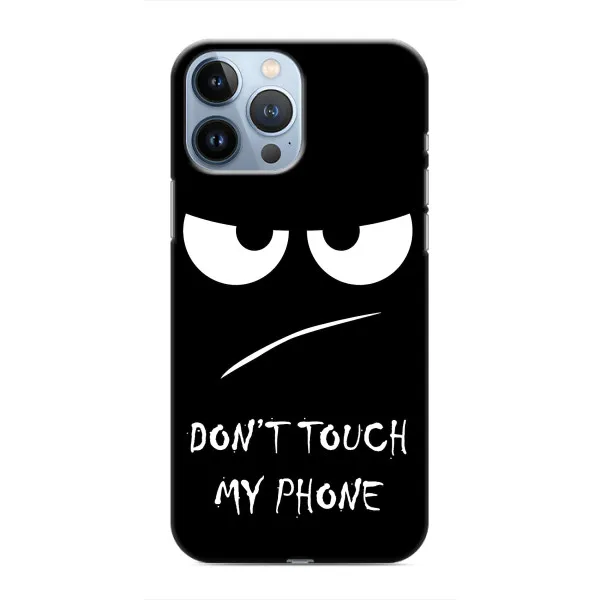 Чехол с принтом «Dont Touch» для iPhone 13 Pro
