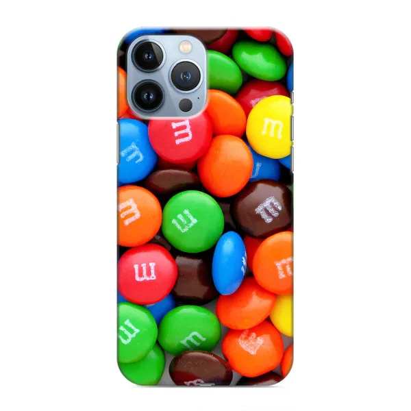 Чехол с принтом «MM's» для iPhone 13 Pro