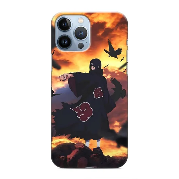 Чехол с принтом «Итачи с воронами» для iPhone 13 Pro