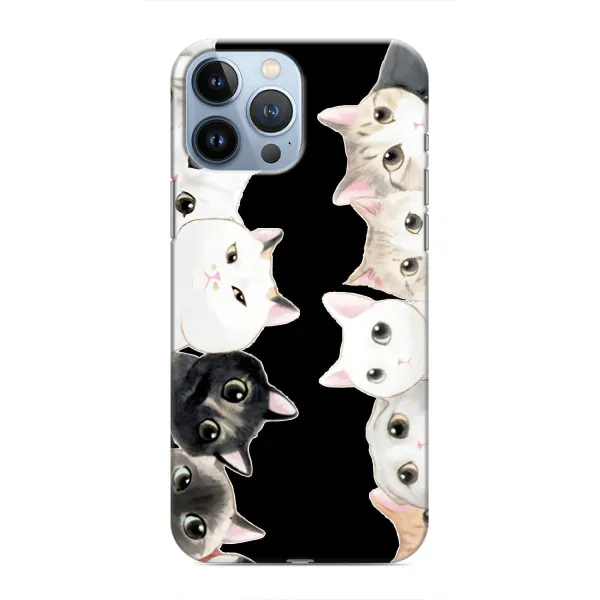 Чехол с принтом «Взгляд котов» для iPhone 13 Pro