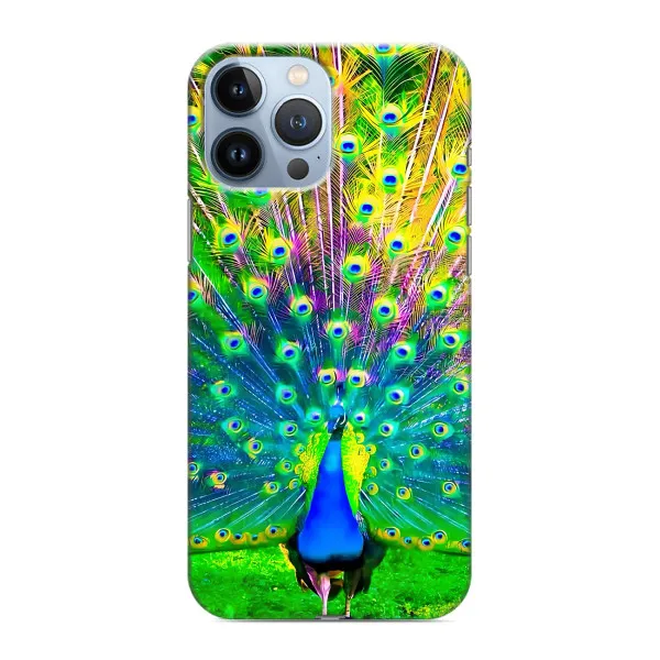Чехол с принтом «Яркий Павлин» для iPhone 13 Pro