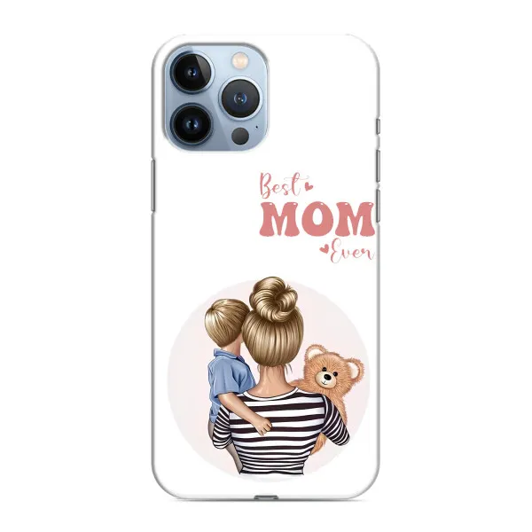 Чехол с принтом «Мама и сын» для iPhone 13 Pro