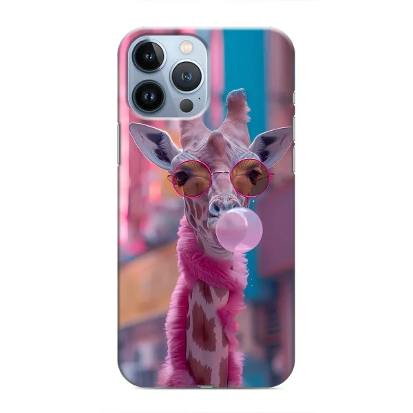 Чехол с принтом «Стильный жирав» для iPhone 13 Pro
