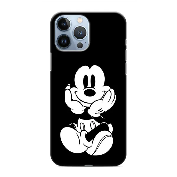 Чохол з принтом «Маус на чорному» для iPhone 13 Pro