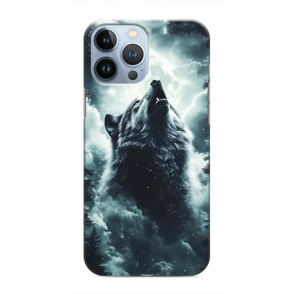 Чехол с принтом «Волк в облаках» для iPhone 13 Pro