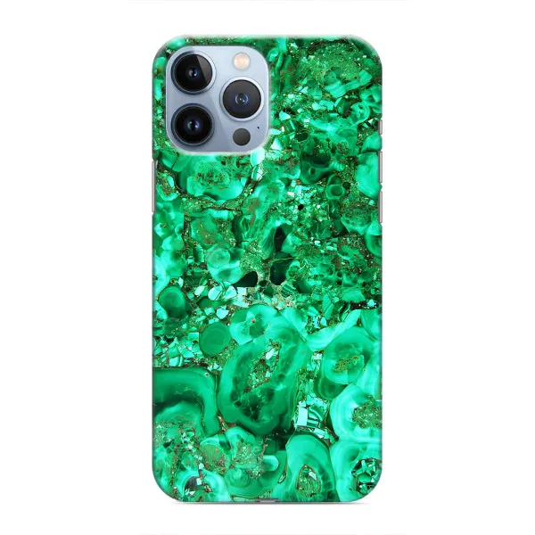 Чехол с принтом «Салатный Мрамор» для iPhone 13 Pro