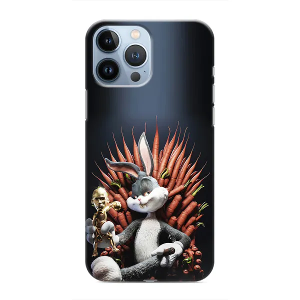 Чехол с принтом «Король Кролик» для iPhone 13 Pro
