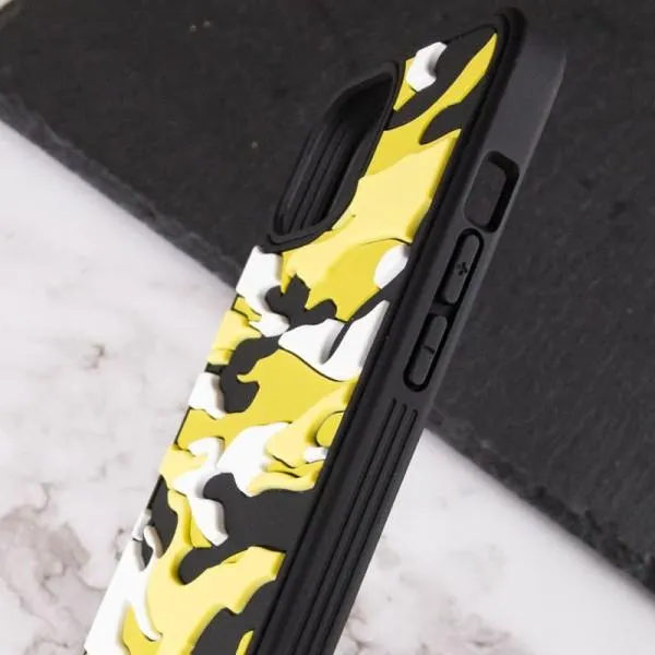 Чохол TPU+PC Army Collection для Apple iPhone 13 (6.1") — Жовтий — фото 4