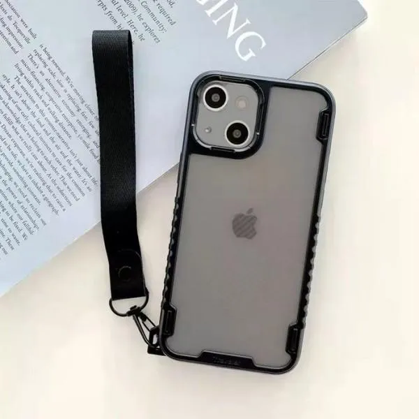 Чохол TPU+PC TRAVEL Carbon для Apple iPhone 13 (6,1") — Синій — фото 1