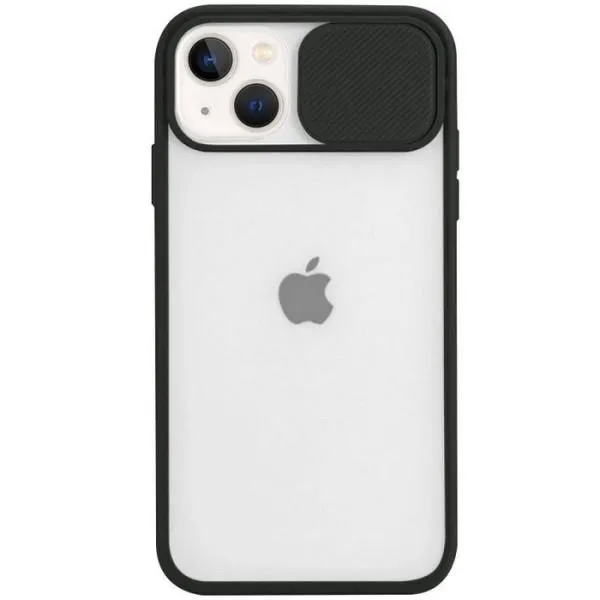Чехол Camshield mate TPU зі шторкою для камери для Apple iPhone 13 (6,1 дюйма) — Чорний Чехол Camshield mate TPU зі шторкою для камери для Apple iPhone 13 (6,1 дюйма) — Чорний