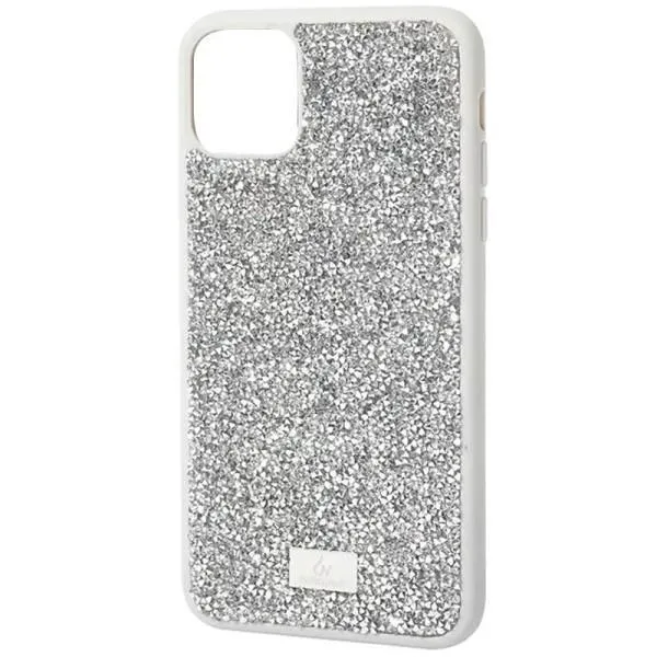 TPU чохол Bling World Rock Diamond для Apple iPhone 13 (6.1") — Срібний — фото 1