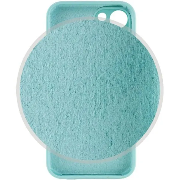 Чохол Silicone Case Full Camera Protective (AA) для Apple iPhone 13 (6.1") — Бірюзовий — фото 3 Чохол Silicone Case Full Camera Protective (AA) для Apple iPhone 13 (6.1") — Бірюзовий — фото 3