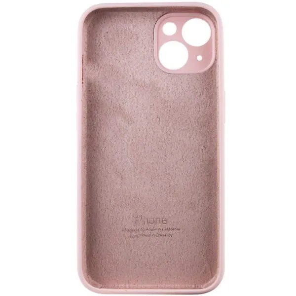 Чохол Silicone Case Full Camera Protective (AA) для Apple iPhone 13 (6.1") — Рожевий — фото 4 Чохол Silicone Case Full Camera Protective (AA) для Apple iPhone 13 (6.1") — Рожевий — фото 4