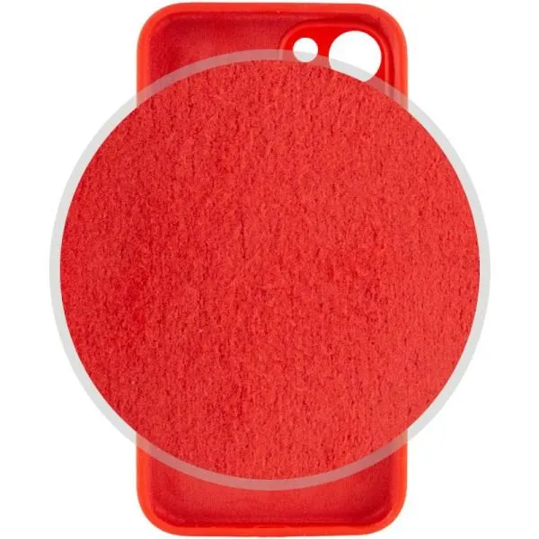 Чохол Silicone Case Full Camera Protective (AA) для Apple iPhone 13 (6.1") — Червоний — фото 3