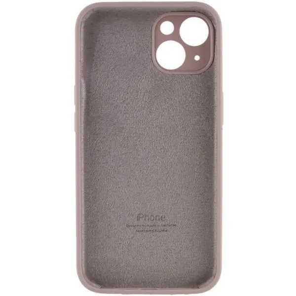 Чохол Silicone Case Full Camera Protective (AA) для Apple iPhone 13 (6.1") — Сірий — фото 2 Чохол Silicone Case Full Camera Protective (AA) для Apple iPhone 13 (6.1") — Сірий — фото 2