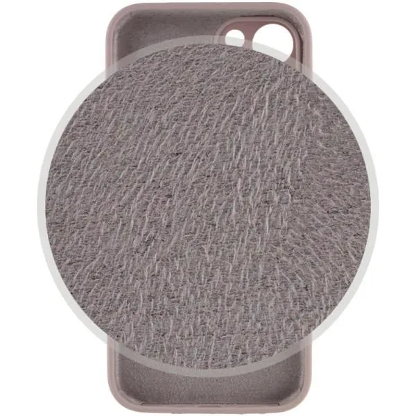 Чохол Silicone Case Full Camera Protective (AA) для Apple iPhone 13 (6.1") — Сірий — фото 3 Чохол Silicone Case Full Camera Protective (AA) для Apple iPhone 13 (6.1") — Сірий — фото 3