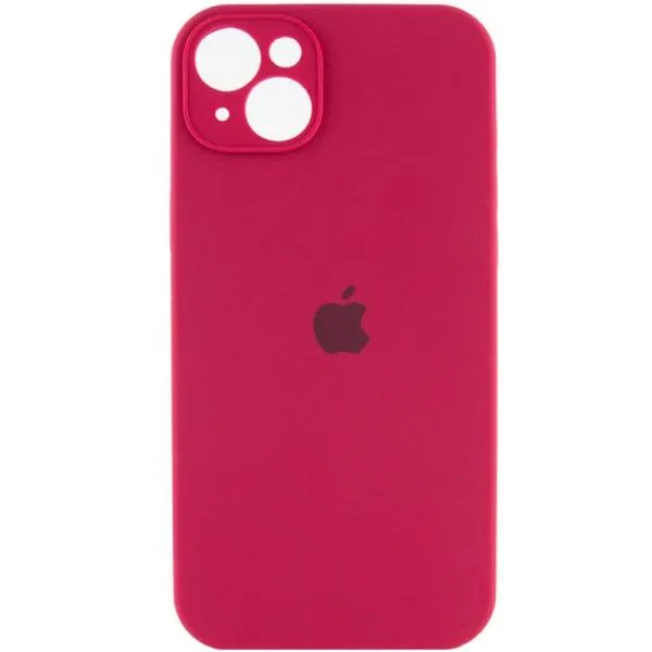 Чохол Silicone Case Full Camera Protective (AA) для Apple iPhone 13 (6.1") — Червоний — фото 5
