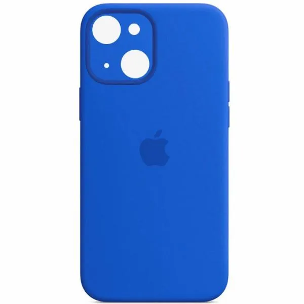 Чохол Silicone Case Full Camera Protective (AA) для Apple iPhone 13 (6.1") — Синій — фото 4 Чохол Silicone Case Full Camera Protective (AA) для Apple iPhone 13 (6.1") — Синій — фото 4